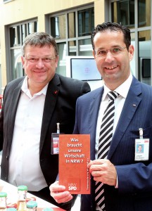 Andreas Rimkus MdB und Jürgen Germann (3M Deutschland GmbH)