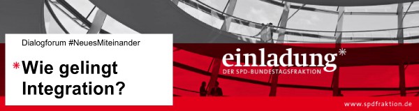 Einladung: "Wie gelingt Integration?" - Diskussionsveranstaltung in Düsseldorf Eller
