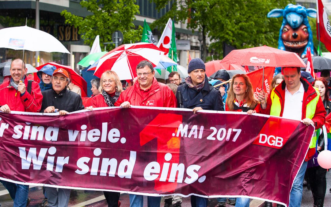 Tag der Arbeit am 01. Mai in Düsseldorf – #gemeinsamgerecht