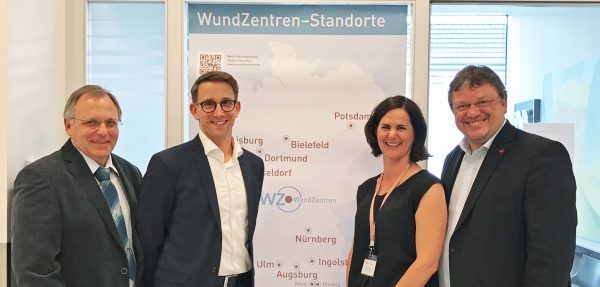 Besuch des WundZentrums Düsseldorf - professionelle Versorgung von chronischen Wunden