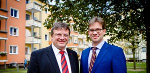 Andreas Rimkus mit Florian Pronold, Parlamentarischer Staatssekretär im Bundesbauministerium