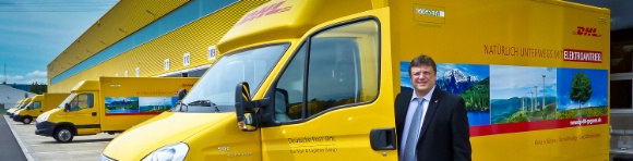 DHL zeigt in Bonn die Zukunft der E-Mobilität in der Paketlogistik