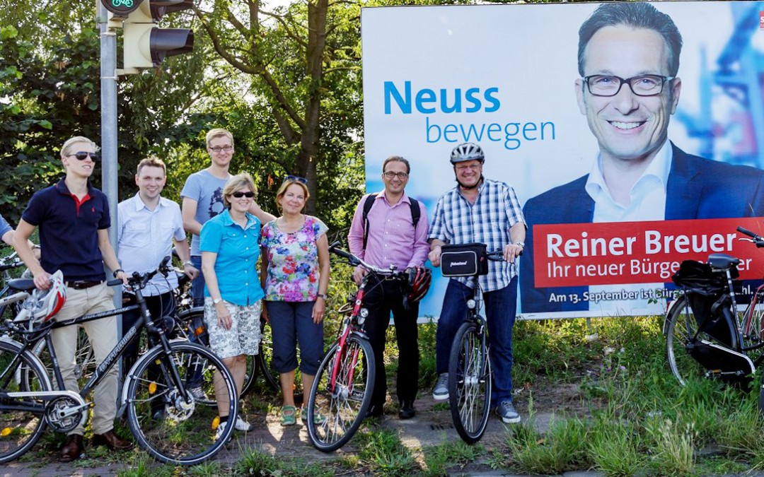 SPD-„Fahrradgipfel“:  Radschnellweg und neuer Brückenschlag zwischen Neuss und Düsseldorf sollen schnell vorangebracht werden