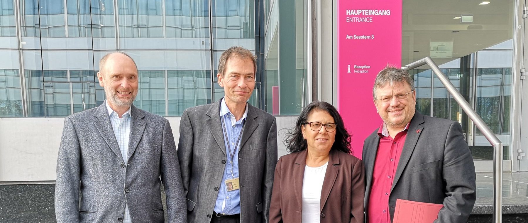 Gülistan Yüksel MdB und Andreas Rimkus MdB zu Besuch beim Betriebsrat von T-Systems International in Düsseldorf
