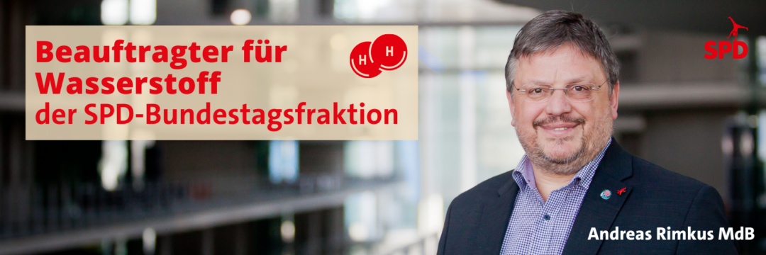 Andreas Rimkus ist neuer Wasserstoffbeauftragter der SPD-Bundestagsfraktion