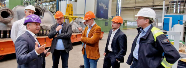 Besuch Siemens Energy am Standort Mülheim